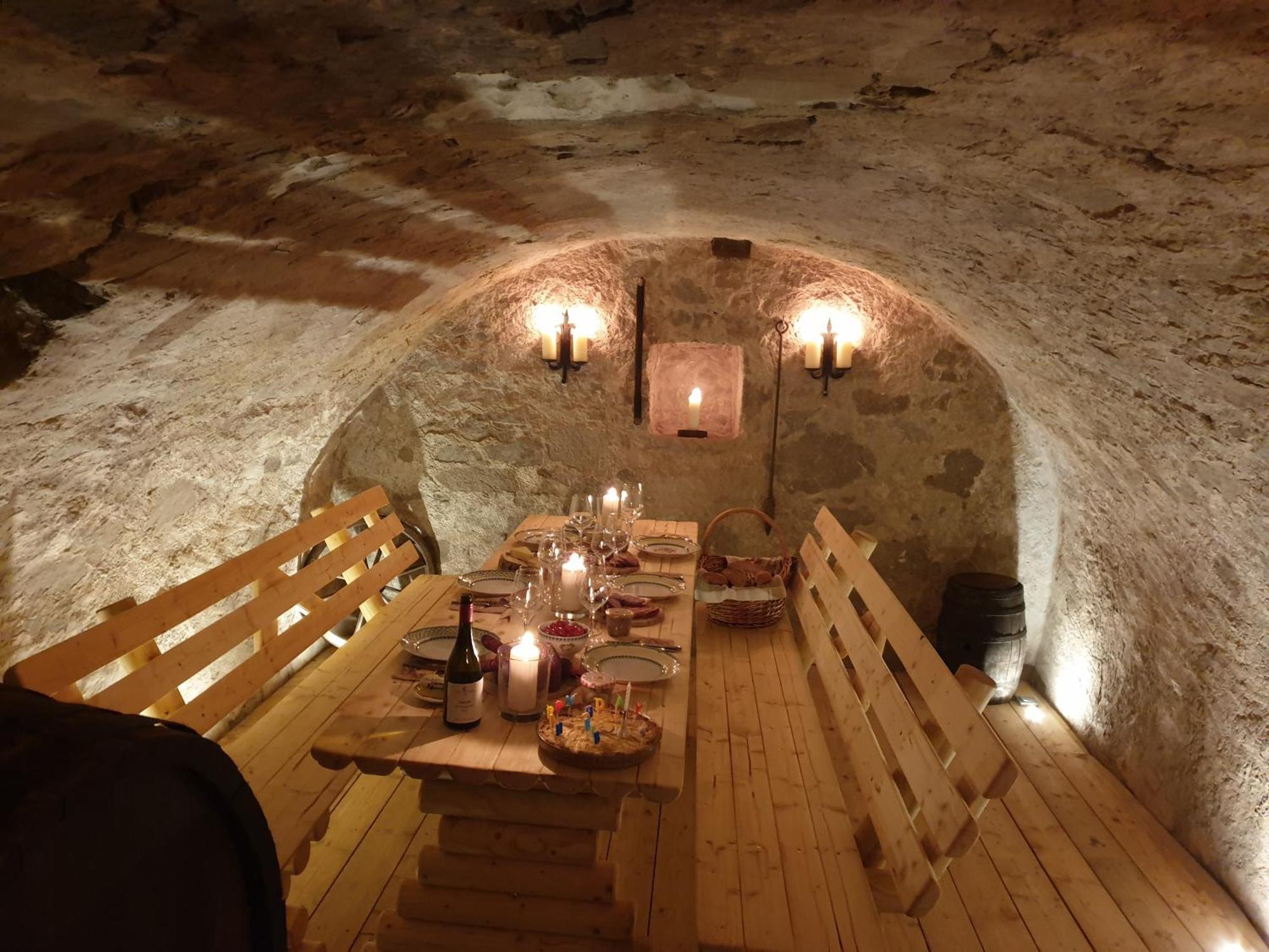 Unterkunft Am Weinberg Nunchritz ภายนอก รูปภาพ